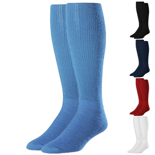 Easton | Fastpitch Softball Game Day Socks | Adult | Columbia Blue