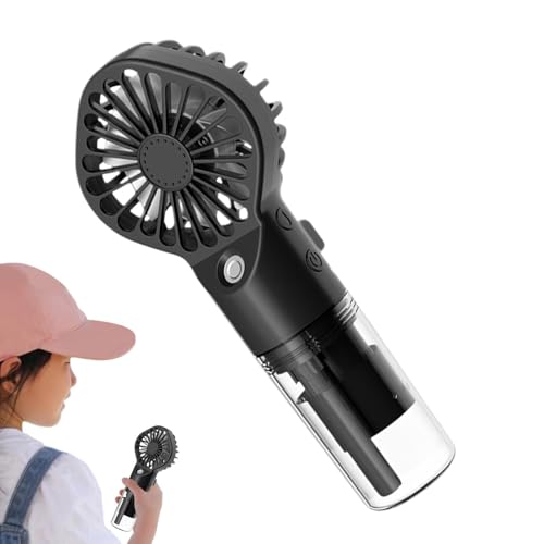 Ventilador ajustable de 4 velocidades para calor en interiores y viajes 8