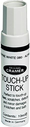 Cramer Touch Up Stick Colour: Alpine White Made in Germany, Instructions in English