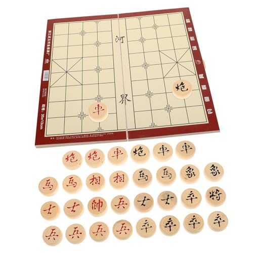 Jeu d'échecs chinois compact : finis les pions perdus avec la boîte