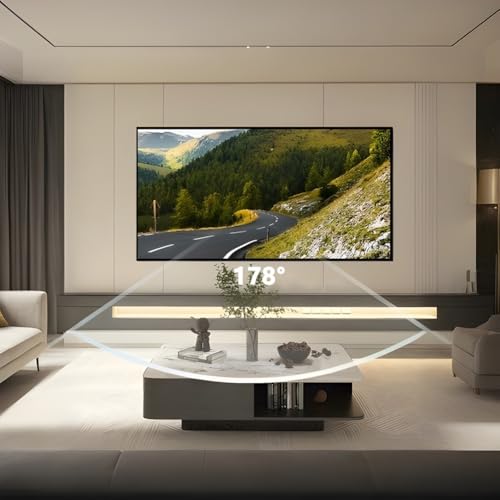Pantalla fija de proyector 60 pulgadas 16:9 para pared miniatura 4