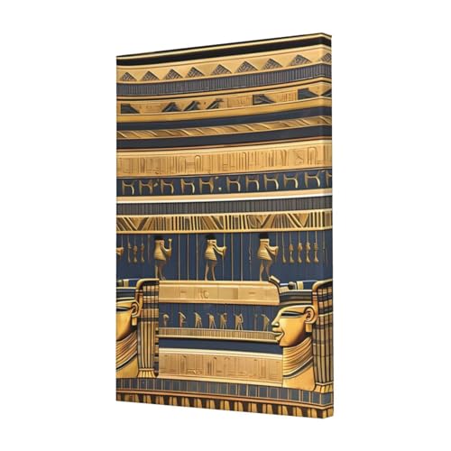 Fresques pharaoniques égyptiennes : la solution idéale pour habiller un mur vide de salon