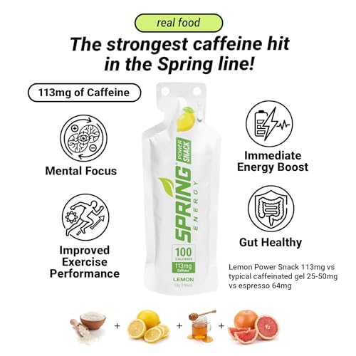 Image of SPRING Lemon Energy Gel with 113 mg of Caffeine (8)
