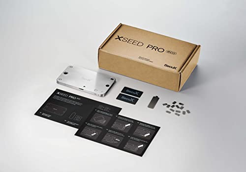 SecuX – XSEED PRO Eco - Indestructible Bitcoin Wallet Crypto Seed Storage Steel Plate - Compatible with SecuX, Ledger, Trezor