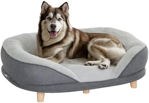 PawHut Sofá para Perros Medianos y Grandes Sofá para Mascotas con...