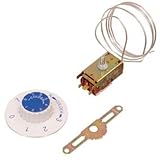 VT9. Termostato frío universal Ranco VT9 para 2 puertas,sensor 1,2 m.