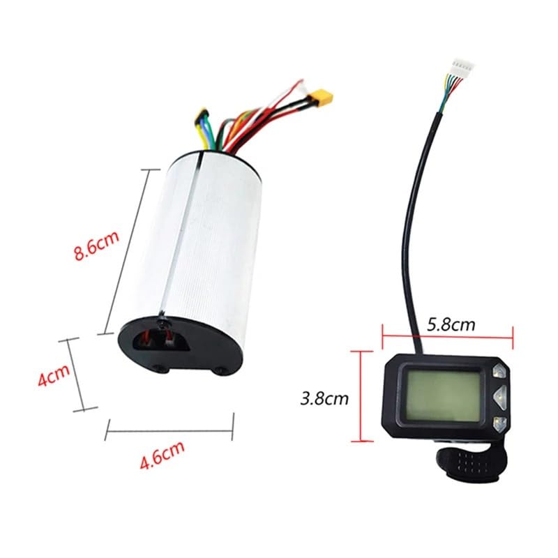 Centralina Monopattino Elettrico Accessori for acceleratore controller for scooter pieghevole con display for for 24V 36V