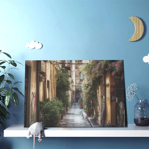 Toile murale allée inspirante pour créer une ambiance sereine chez soi - 4