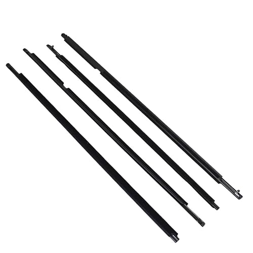 Mzxygkli One Color Car Window Weather Strip 4Pcs/Set Window Weather Strip Glass Weatherstrip Waterproof Pressure Sealing For Fj For Cruiser 2007-2014