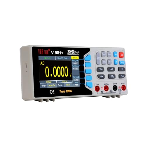 Image of VAR TECH V 981 Plus Bench top Digital Multimeter with PC Interface TRMS (30000 Counts)