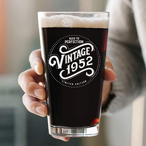 71St Birthday Gifts For Men Women Dad - 16 Oz Beer Glass For Turning 71 Year Old - Unique Gifts For 71St Birthday Party - 71St Birthday Party Decorations Bday Drinking Glasses #TOP1