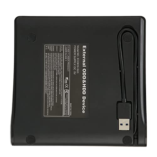 Hilitand Lectora Externa DVD USB 3.0 Portátil Negra miniatura 6