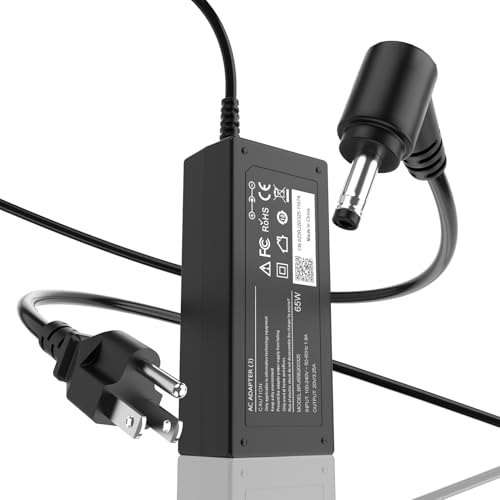 65W Laptop Charger Compatible with Lenovo IdeaPad 1 3 5, Flex 4 5 6, V14 V15 V17 Series, IdeaPad 110 110s 320 330 330s 520 530s 710s L340 S145 S340 S540; Chromebook N22 N23 N42 Power Supply Cord
