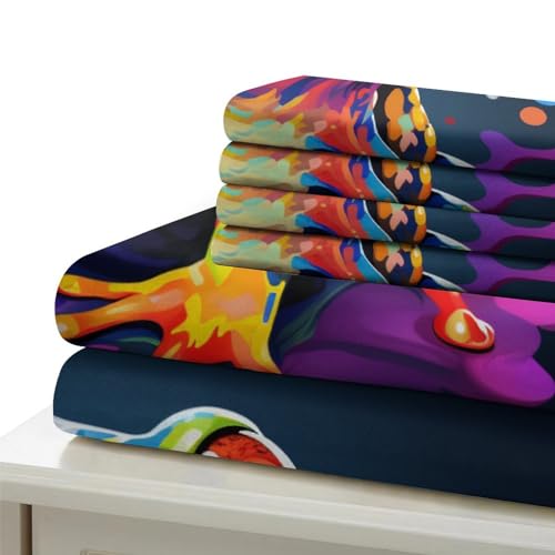 Housse de couette 3d grenouille avec fermeture éclair parure microfibre - 7