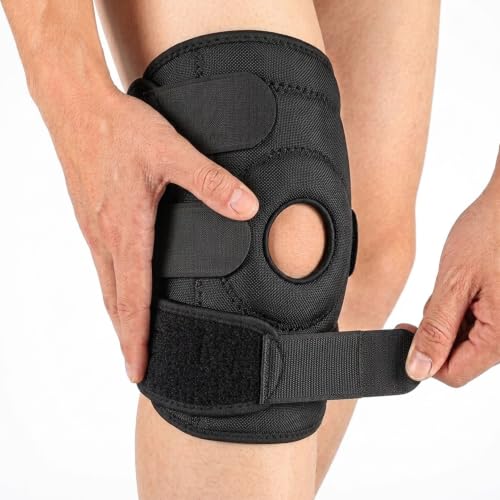 Image of couduan Adjustable Knee Support Men Women, Knee Brace, Knee Supports Strap