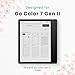 BELLEMOND | Kent Paper Screen Protector compatible with Onyx Boox Go Color 7 Gen 2 (7”) | Matte Anti-Glare Film for Comfortable Reading | Paper-Feel Texture for E Ink Screens | 2-Pack | Made in Japan