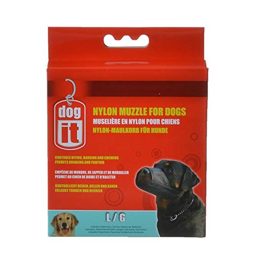Dog It Nylon Muzzle for Dogs (21 Pack)