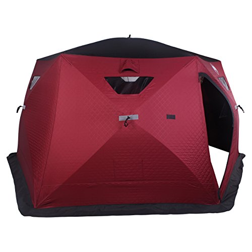 Nordic Legend Hex-Hub 6 To 8 Man Portable Thermal Ice Shelter #TOP1
