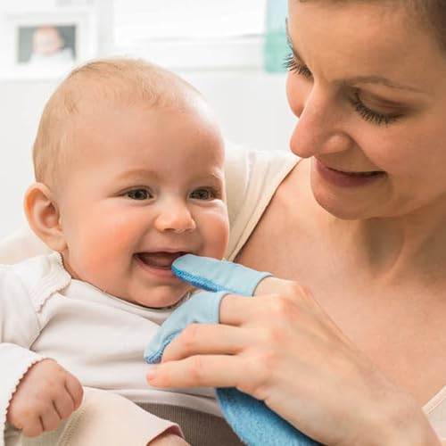 Mam Oral Care Rabbit Guanto Microfibra Per Pulizia Cavità Orale Rosa, 1 Pezzo - 7