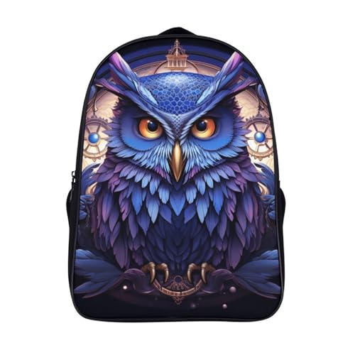 Sac à dos hibou école primaire : confort respirant pour fille