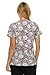 MediChic Scrubs Printed V-Neck Scrub Top - Four Pocket Fashion Scrub Top for Women