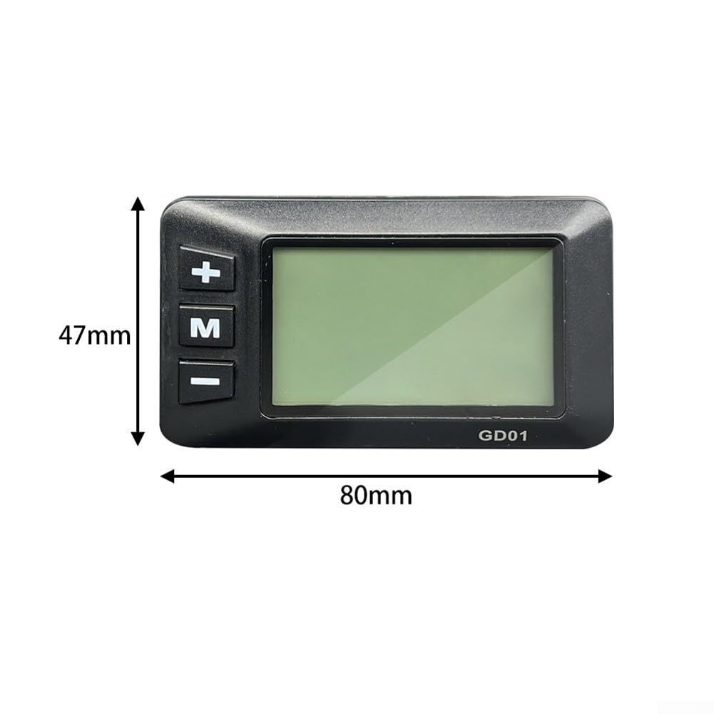 Kit Contrôleur Sans Balais 36V 48V Pour Vélos Électriques - 15A 250W 350W Avec LCD-GD01, Accélérateur Pouce Et Capteur Assistance Conversion Vélo électrique DIY