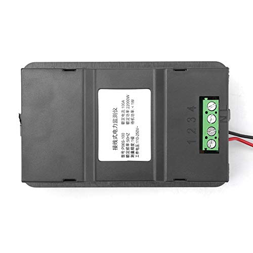 Image of Oumefar DC Voltage Meter 6 in 1 Digital LCD Display Digital Current Voltage Power Energy Meter 100A Amperage Ammeter Voltmeter Multimeter Power Energy Monitor Panel with Mutual Inductor