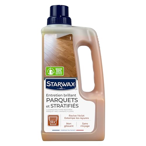 Entretien parquets et sols stratifiés Starwax, 1L (Lot de 1)