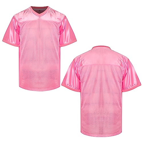 MESOSPERO Blank Football Jerseys for Men,Mesh...