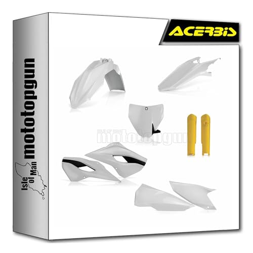 Cache carenage Acerbis 0017706.553 contre la casse sur Husqvarna TC 125