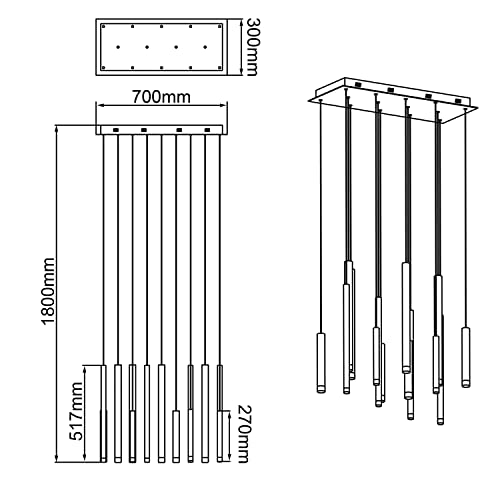 Brilliant lampada clavicembalo LED lampada a