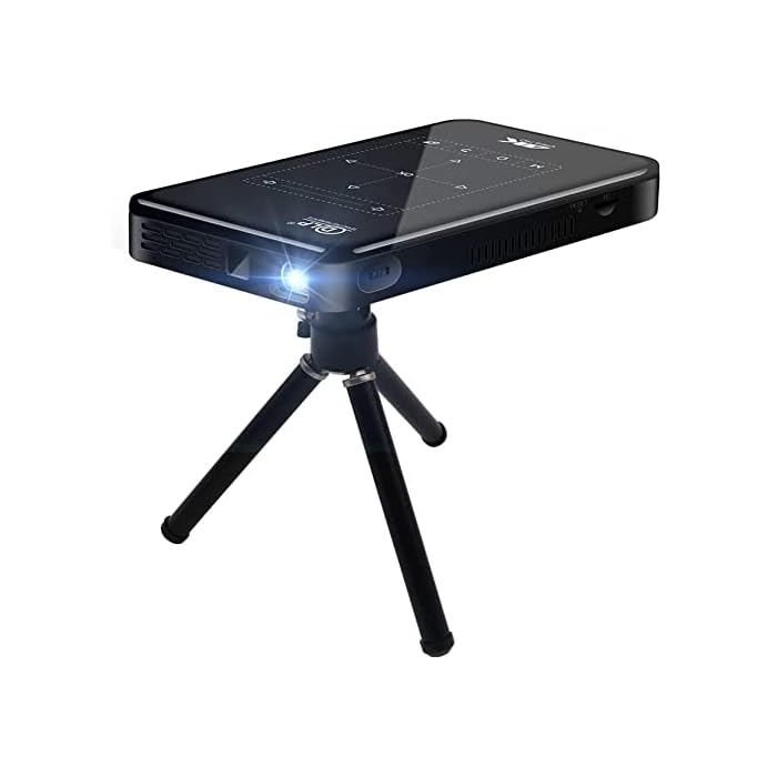 LAIDUOAO DLP Pocket Projector, 1080P 