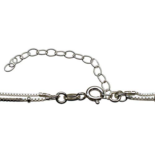Collier croix argent sterling double rang pour sublimer vos tenues d'été - 2