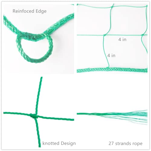 Plant Trellis Netting For Climbing Plants Outdoor Heavy-Duty Growing Net Garden Trellis Netting For Vine Plants, Fruits, And Flowers, Vegetables Trellis Netting Plant Climbing Plant Support(2.9X5.9Ft) #TOP1