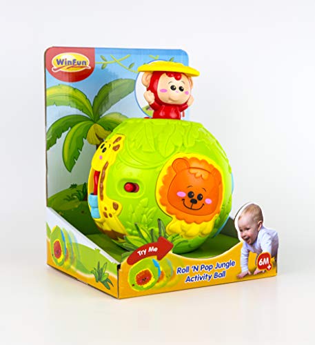Winfun Bola De Atividades Amiguinhos Da Selva