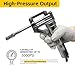 Mini Grease Gun with 12'' Flex Hose, Reinforced Coupler for Automotive,Marine 3000PSI (MiNi Grease Gun)