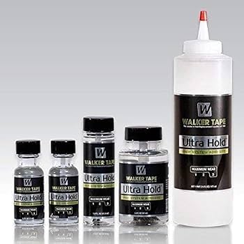 Walker 3X Ultra Hold Glue 0.5fl.oz Brush-on~Lace Wigs,fabric,Craft & Scrap Book