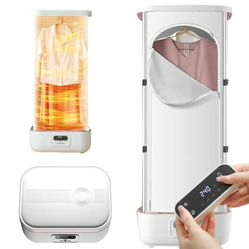Plancha de Vapor Vertical inalámbrica automática de 900 W - Vaporizador Plegable y Secadora de Ropa, máquina para Planchar Ropa y Quitar Arrugas, para Ropa y Telas
