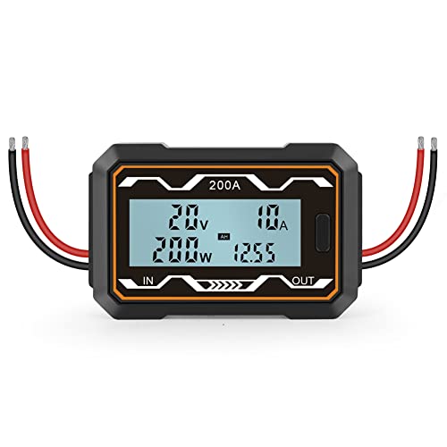 Yuikome 200A Voltmeter Amperemeter RC Batterie Tester Spannung Leistung