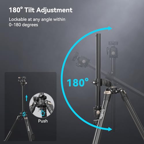 Image of SmallRig 72.8 inch / 200cm Horizontal Overhead Camera Tripod CT200