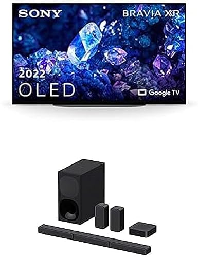 Sony BRAVIA | XR-48A90K | OLED | 4K HDR | Google TV HT-S40R - 5.1.-Kanal-Soundbar, Schwarz
