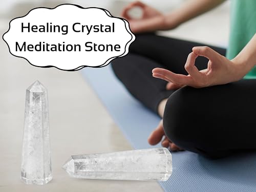 Image of Certified Clear Quartz Crystal Tower Obelisk Point For Chakra