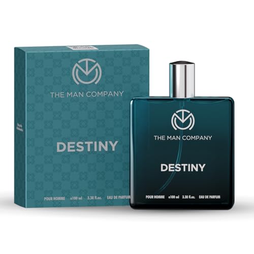 Image of The Man Company Destiny Perfume for Men - 100ml | Premium Long-Lasting Fragrance | EDP for Men (Eau De Parfum) | Gift for Him