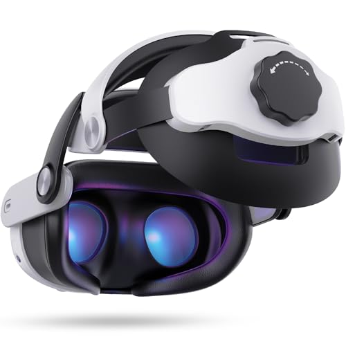 Adicop Head Strap, Compatible with Meta Quest 3S/Quest 3, Enhance Immersion and Comfort, Reduce Facial Stress, VR Accessories, Replacement for Elite Strap