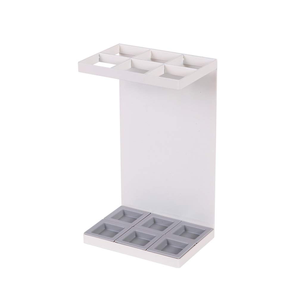 Porte-parapluies en plastique avec bac de récupération anti-fuite pour l'entrée