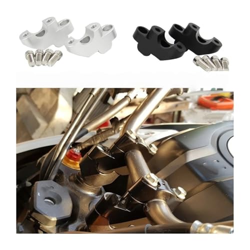 Abrazadera de elevación de aluminio para manillar de 22mm de moto DL650 2