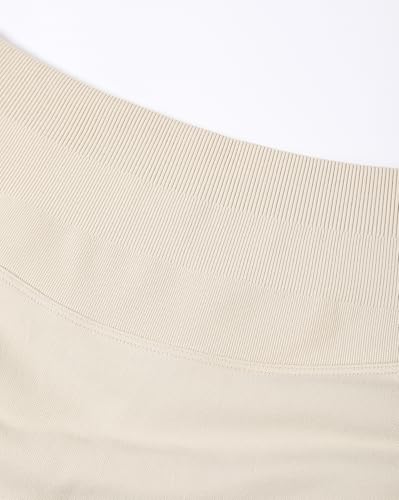 Image of AUROLA Influence Workout Shorts for Women,2.5 3.5 4.5 5.5 6.5 No Roll Up Squat Proof Scrunch Seamless Compression Gym Short