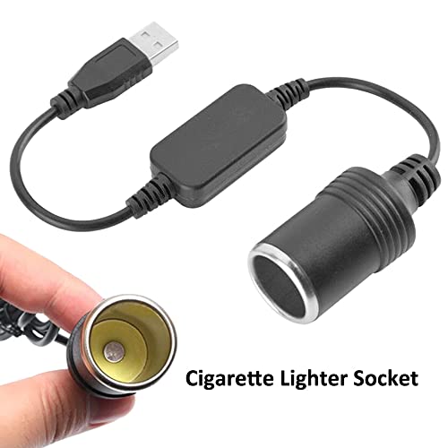 ETOPARS 5V USB Maschio a 12V Presa Accendisigari