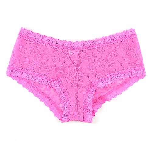 Image of hanky panky - Daily Lace Boyshorts | Women's Underwear, Soft Stretch Fit Panties, Cotton Blend | Sizes (XS-XL), 3 pack
