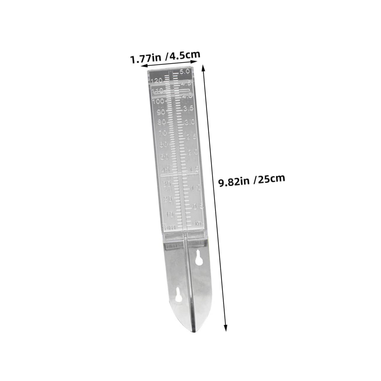 SUPVOX Rain Gauge for Garden Jumbo Rain Measure Gauge Snail Stake Outdoor Rain Gauge Yard Rain Gauge Garden Rain Gauge